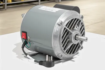 Motor eléctrico ANGAR modelo M02 para hormigoneras hasta 150L